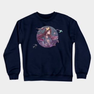 Expressions Through The Saturniidae Crewneck Sweatshirt